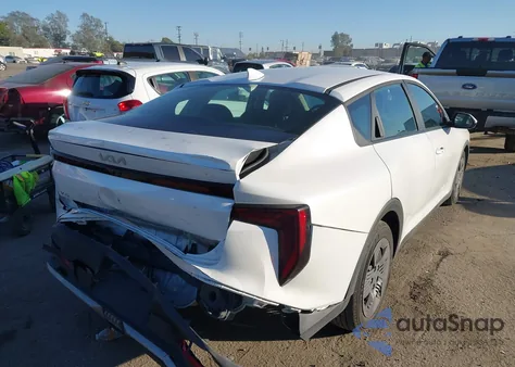 2025 Kia K4 Lx from USA, damaged, VIN 3KPFT4DE7SE041511